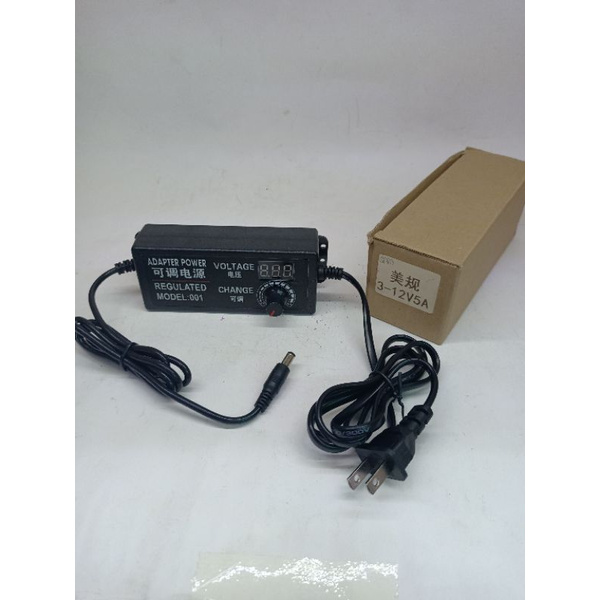 ภาพสินค้าadapter 3-12V5A switching power supply ปรับโวลต์ได้ สวิตชิ่งพาเซอร์ซัพพลาย หม้อแปลงไฟ อะแด็บเตอร์แปลงไฟ จากร้าน domehang บน Shopee ภาพที่ 4