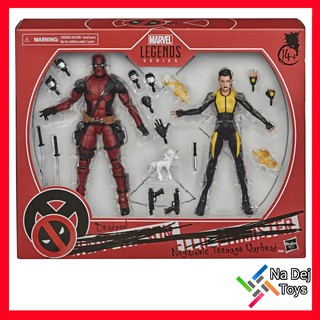 Marvel Legends Deadpool &amp; Negasonic Teenage Warhead Hasbro มาร์เวล เลเจนด์ เดดพูล และเนก้าโซนิค ฮาสโบร