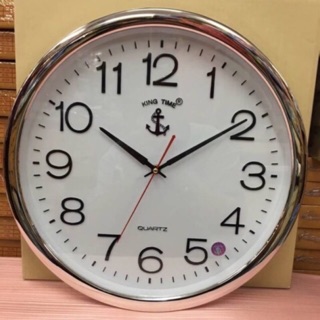 ภาพหน้าปกสินค้านาฬิกาแขวน สมอแท้ มี 39 รุ่นให้เลือก ⚓️ ตราสมอ King Time 16 นิ้ว รุ่น 016 นาฬิกาแขวนติดผนัง ขนาดใหญ่  KING TIME 016SQ ที่เกี่ยวข้อง