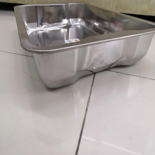 TAILONG ถาดบุฟเฟ่ต์ สเตนเลส 1ช่อง (1 ชุด) ถาดอุ่นอาหาร STAINLESS CHAFING DISH TL-451 ขนาด 30x40 ลึก 7 ซม(เงิน)