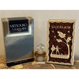 RARE Vintage Guerlain Mitsouko 7.5ml Parfum full in double boxed Extrait Original before Barcode. EMB.92026A