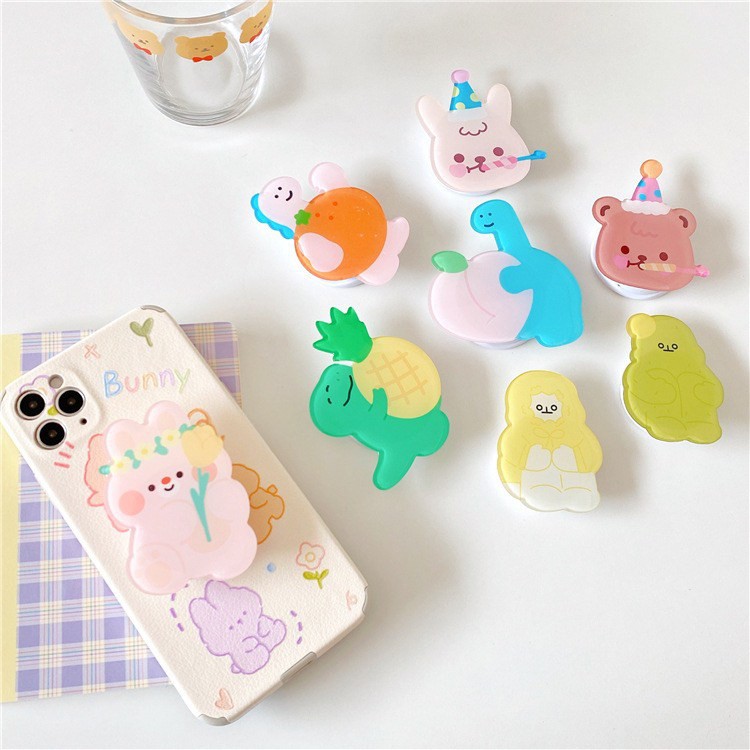 ไอริง-iring-ขาตั้งมือถือ-popsocket-mobile-holder-สินค้าพร้อมส่งจากไทย-irกระต่ายเจ้าหญิง-ir-126-irกระต่ายหมวกฟ้า-ir-127