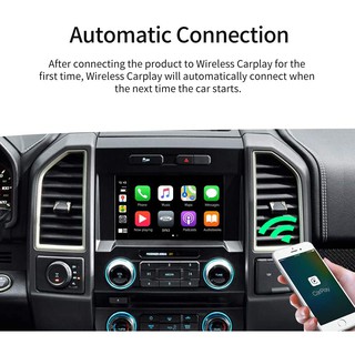 สินค้า [ส่งฟรีจาก กทม] CarLinkit Apple carplay dongle สำรับวิทยุเดิมติดรถจากโรงงาน กรุณาสอบถามก่อนสั่งซื้อสินค้า