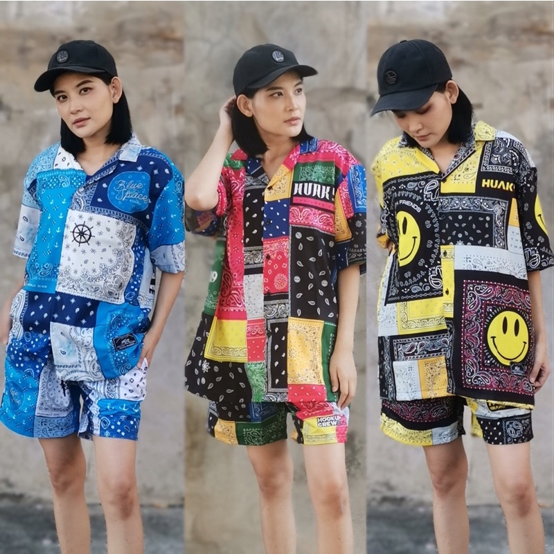 daryn-ชุดเซตสุดปัง-เสื้อ-กางเกง-โอเวอร์ไซส์-แบรนด์-huak-brand-100