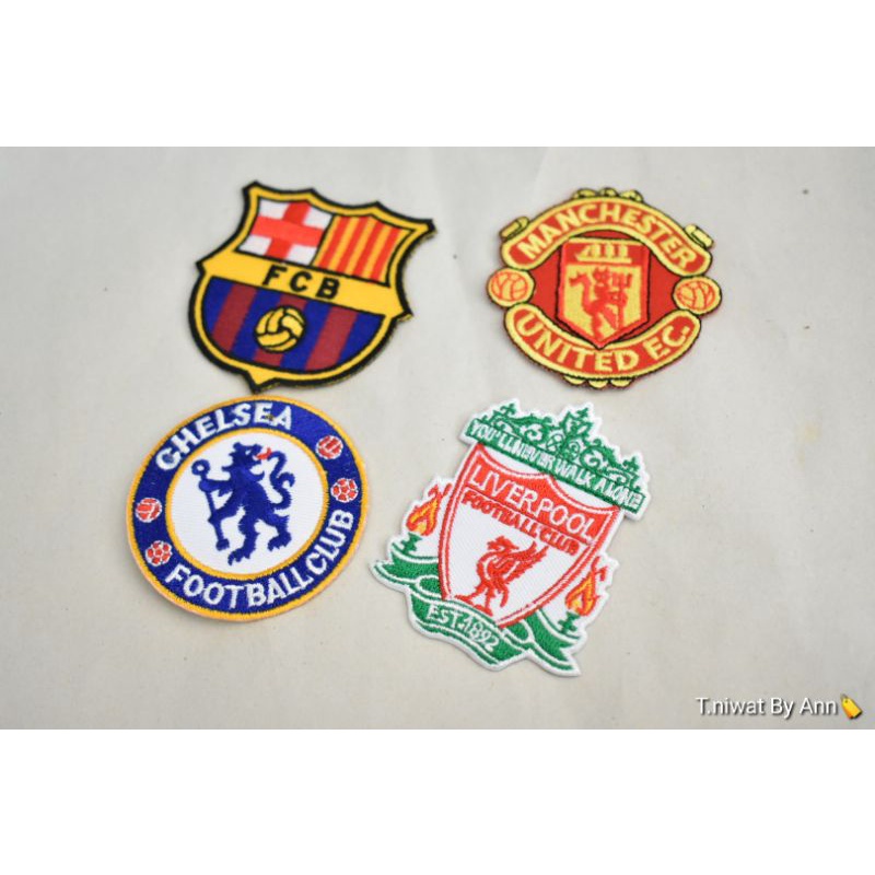 ตัวรีดติดเสื้อ-อาร์มติดเสื้อ-ตัวรีดติดผ้าตัวการ์ตูน-ตัวรีดติดเสื้อลายทีมฟุตบอล