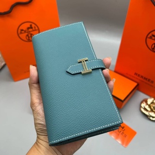 Hermes wallet Grade Vip Size 19 cm  อปก.Fullboxset