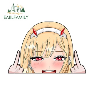 Earlfamily สติกเกอร์ไวนิล ลายอนิเมะ MARIN KITAGAWA Peeker ขนาด 13 ซม. x 8.6 ซม. สําหรับตกแต่งรถยนต์ รถจักรยานยนต์ เซิร์ฟบอร์ด