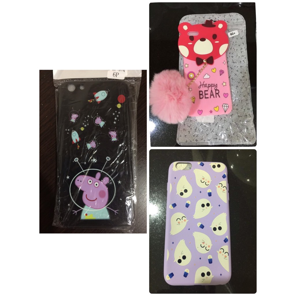 sale-45-เท่านั้น-ของใหม่ไม่เคยใช้-เคส-ไอโฟน6plus-6s-plus-มี3ลายให้เลือก-น่ารักทุกลาย