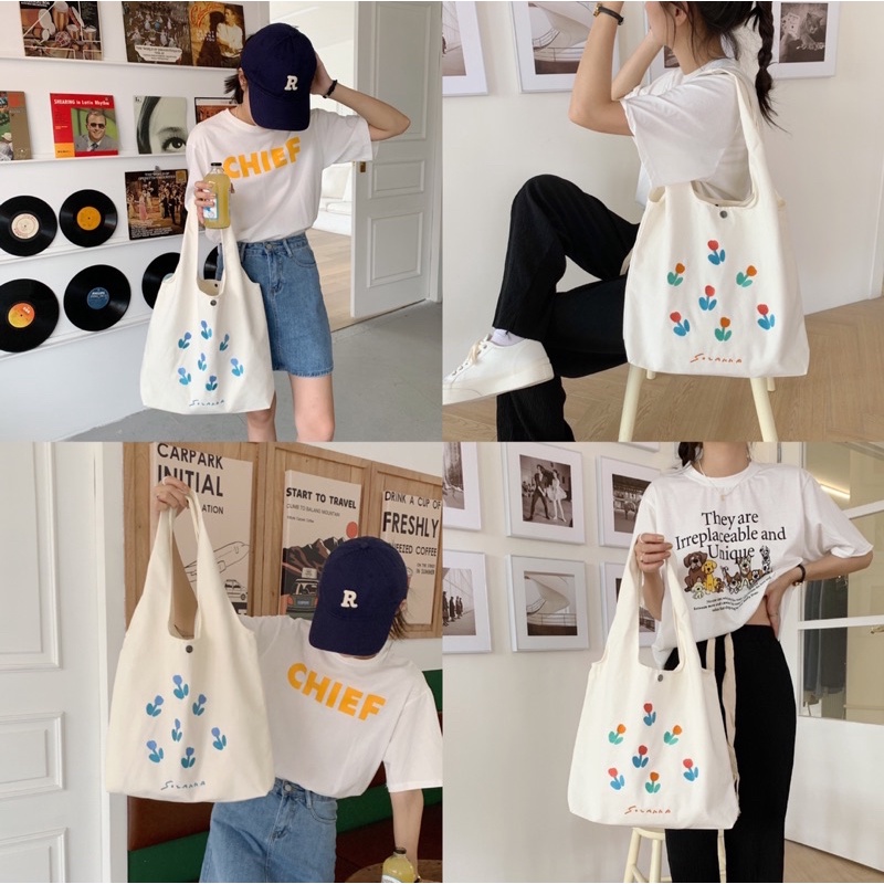 พร้อมส่ง-กระเป๋าผ้า-sozakka-totebag-170