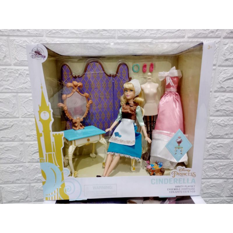 ตุ๊กตา-cinderella-classic-doll-with-vanity-play-set-ราคา-1-890-บาท