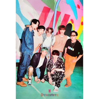 โปสเตอร์ อาบมัน รูปถ่าย บอยแบนด์ เกาหลี BTS Dynamite 방탄소년단 POSTER 14.4"x21" Inch Korea Boy Band K-pop