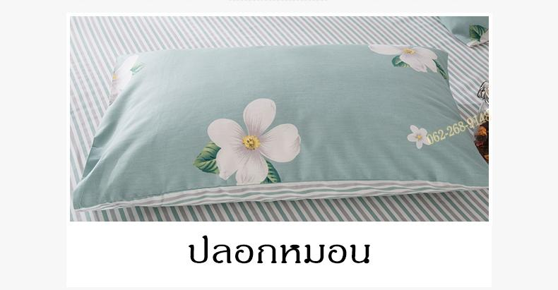 พร้อมผ้าปูที่นอน-ชุดเครื่องนอน-ชุดผ้านวม-ขนาด-5ฟุต