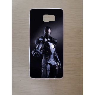 เคสสำหรับ Samsung Galaxy Note 5 Avengers Black Iron Man Silicone เคสหน้าจอใสนิ่ม