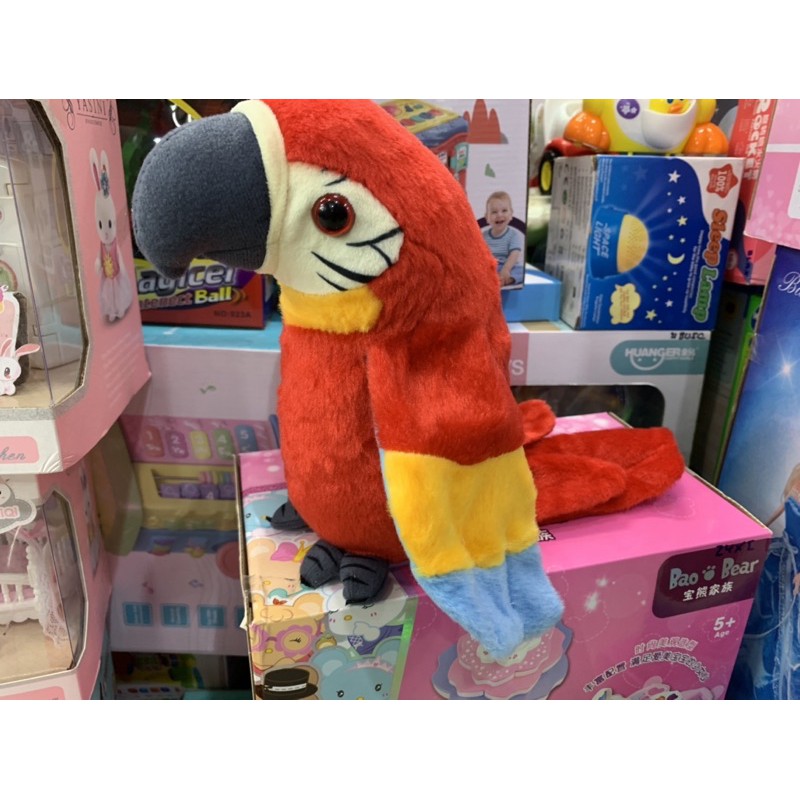 นกแก้ว-macaw-พูดได้