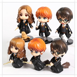 ส่งเร็ว พร้อมส่งจากกทม. โมเดล Harrypotter - แฮรี่พอตเตอร์ เฮอร์ไมโอนี่ รอน วีสลีย์ เดรโก มัลฟอย เซเวอรัส สเนป