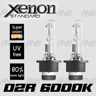 หลอดไฟหน้า ซีนอน ขั๊ว D2R HID Xenon 6000K 35W 1 คู่