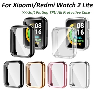 เคสนาฬิกาข้อมือ แบบนิ่ม กันกระแทก ป้องกันหน้าจอ สําหรับ Xiaomi Watch 2 Lite Mi Poco