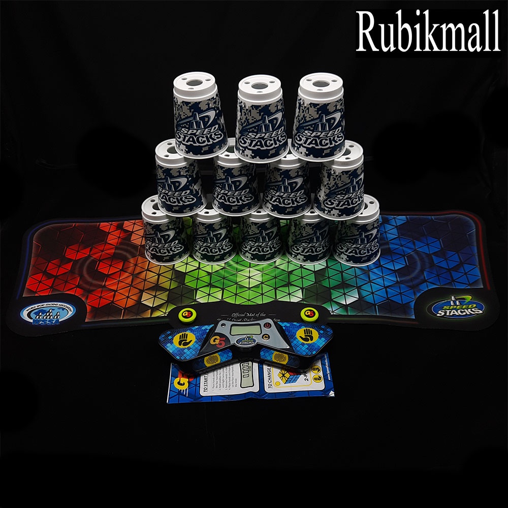 SpeedStack Pro Bundle set with Mat G5 Timer G5 12cups and Bag แก้วสแต็ค ...