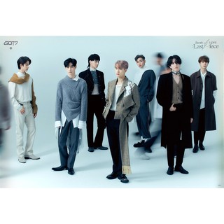 โปสเตอร์ อาบมัน รูปถ่าย บอยแบนด์ เกาหลี GOT7 갓세븐 Breath of LOVE Last Piece POSTER 14.4"x21" Inch Korea Boy Band K-pop