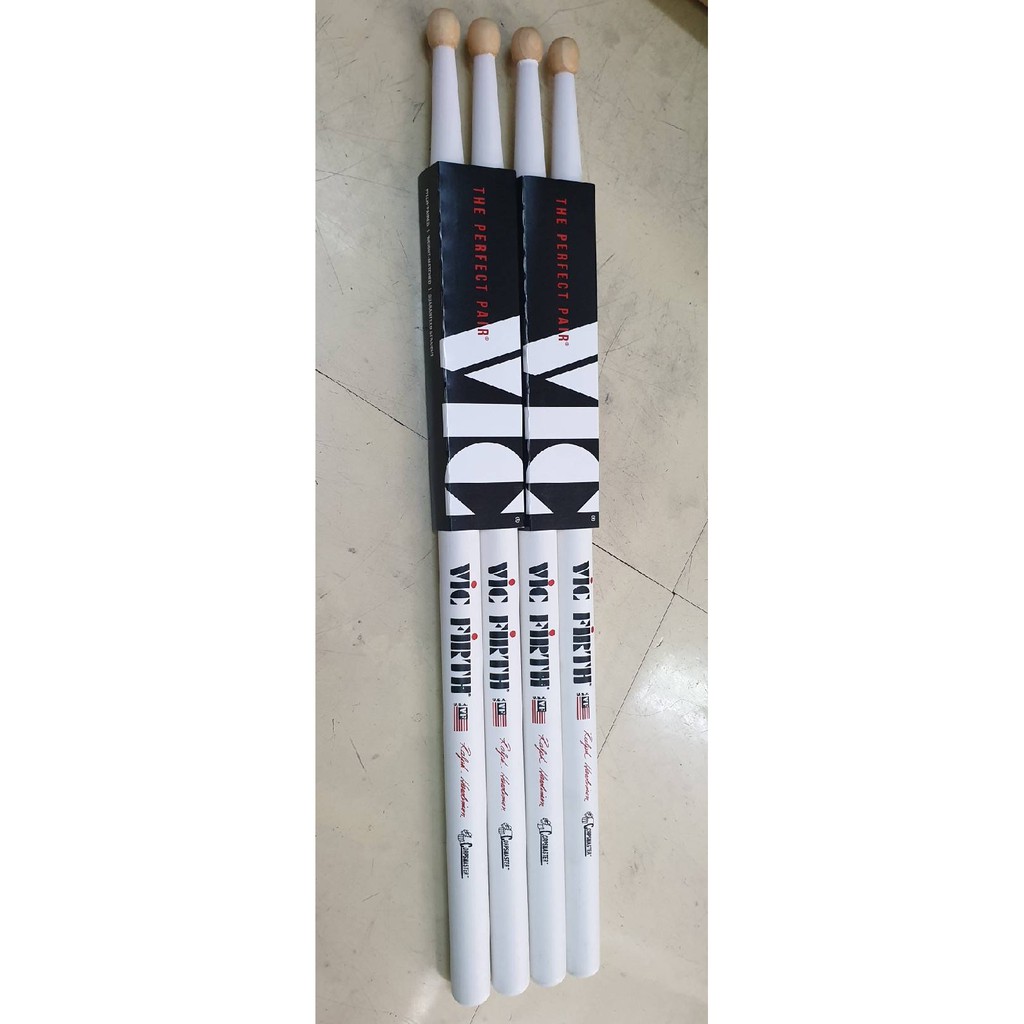 ไม้กลองสแนร์-vic-firth-สีขาว-srh-สำหรับตีกลองสแนร์มาร์ชิ่ง