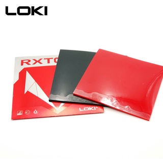 สินค้า Loki RXTON1 ITTF ยางปิงปอง กึ่งเหนียว ฟองน้ําแข็ง สีแดง สําหรับปิงปอง