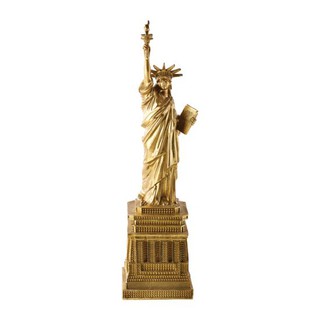 KASSA HOME รูปปั้น STATUE รุ่น NY9473400 ขนาด 17.5 x 17 x 64 ซม. สีทอง ของแต่งบ้าน รูปปั้น