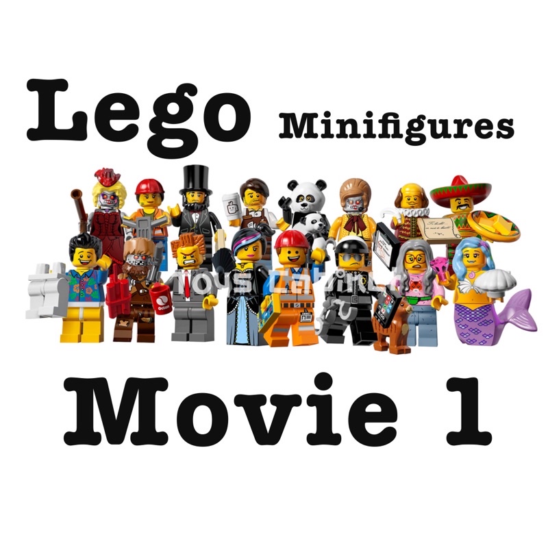 Lego Minifigures The Lego Movie Series 1 เลโก้ มูฟวี่ 1 ของแท้ มือสอง สภาพสวย Shopee Thailand