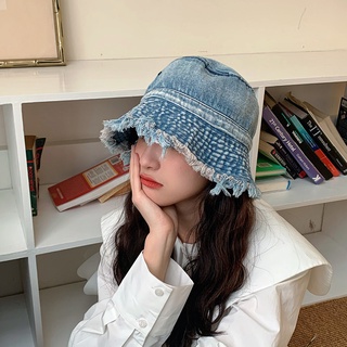 หมวกบักเก็ต กันแดด ขนาดเล็ก เข้ากับทุกการแต่งกาย แฟชั่นคาวบอย เหมาะกับฤดูร้อน สไตล์เกาหลี และญี่ปุ่น สําหรับผู้หญิง และผู้ชาย
