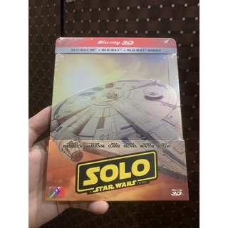 ( 2d/3d มือ 1 ) Blu-ray Steelbook : Star Wars SOLO มีเสียงไทย มีบรรยายไทย