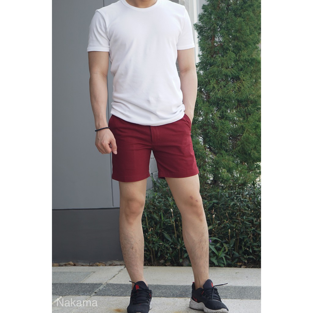 ภาพสินค้า( ลดเพิ่ม 29.-)กางเกงขาสั้นผู้ชาย ผ้าชิโน แฟชั่นเกาหลี ขาสั้นความยาว14นิ้ว จากร้าน jirut14 บน Shopee ภาพที่ 8