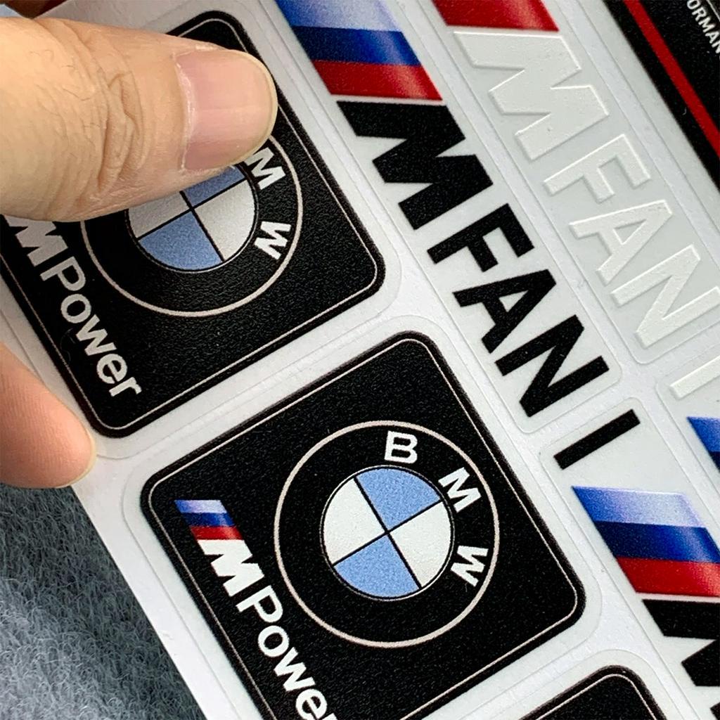 BMW POWER สติ๊กเกอร์ติดรถยนต์สําหรับ Bmw M Power M 6 M 8 E 46 E 60 E 39 ...