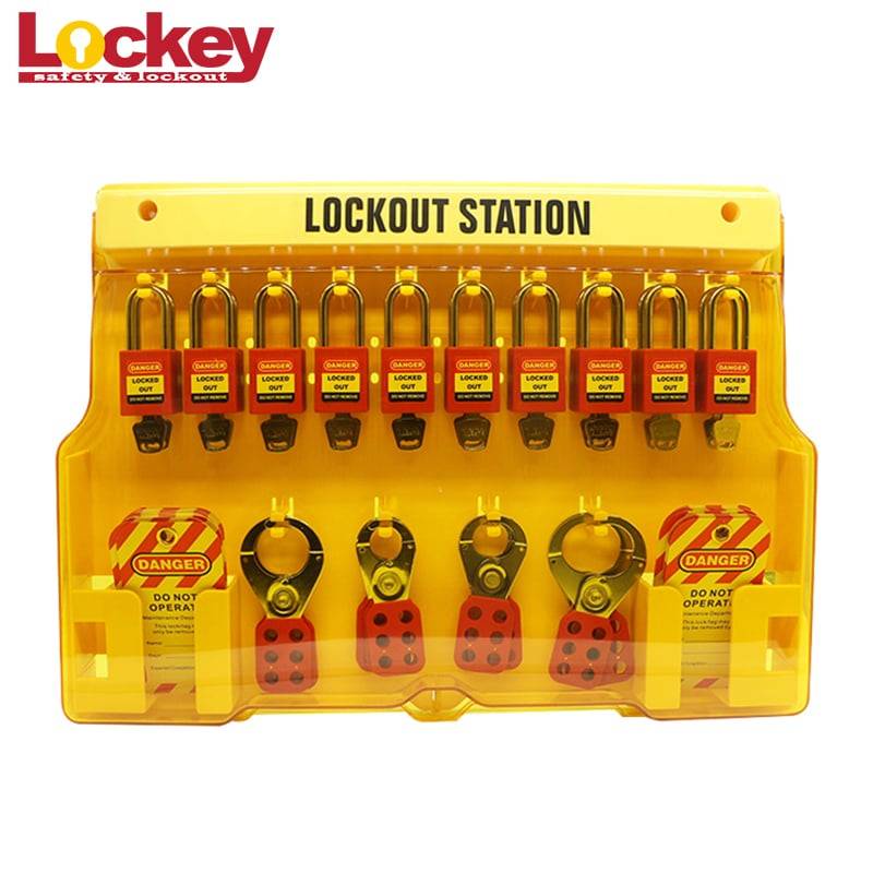 สถานีเก็บอุปกรณ์-lockout-tagout-สีเหลือง-lockey-รุ่น-lg02-ของแท้100-เราคือผู้นำเข้า-มีราคาส่งรง