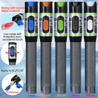 Visual fault locator Comptyco เครื่องทดสอบสายเคเบิลไฟเบอร์ออปติก 5-50 กม. VFL แหล่งกําเนิดแสงที่มีประสิทธิภาพ AUA-C1 10 20 30 50