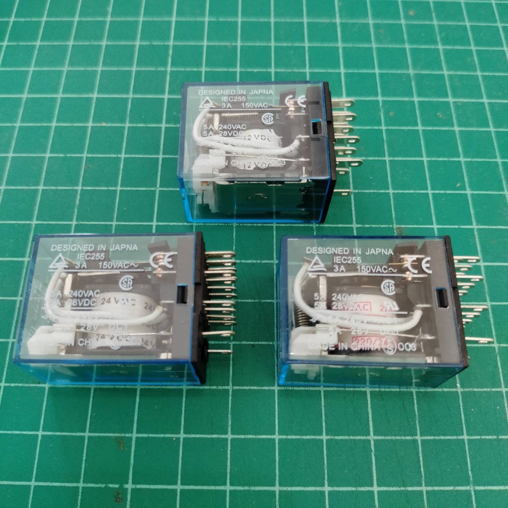 รีเลย์-14-ขา-relay-คอยล์-12vdc-24vdc-220vac-my4n-j-14p-1-ตัว