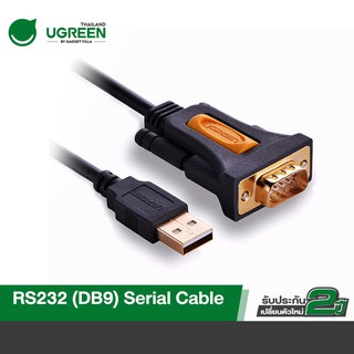 ภาพหน้าปกสินค้าUGREEN USB 2.0 to RS232 DB9 Serial Cable Male A Converter Adapter with PL2303 Chipset ที่เกี่ยวข้อง