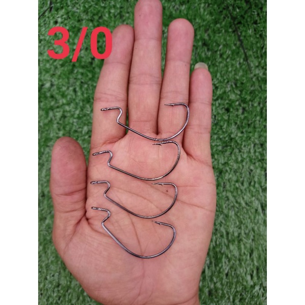 ตัวเบ็ดเท็กซัส-1-ซองมี-50-ตัว-เบ็ดเดินหนอนยาง-ปลายาง-ตกปลาช่อน-ปลากระพง