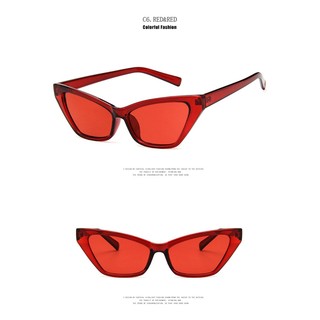 ภาพขนาดย่อของภาพหน้าปกสินค้าแว่นตากันแดด ทรงแคทอาย สไตล์วินเทจ สำหรับผู้หญิง จากร้าน teamor520.th บน Shopee ภาพที่ 6