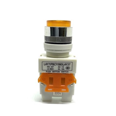 สวิตช์ Push Buttons กดติดปล่อยดับ และ. กดติดกดดับ คอ 22มิล 1NO 1NC แบบ ...