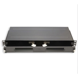 Link UF-2010 Fiber Optic Distribution Unit (FDU) 6-24F (2 Snap-In) Rack Mount Slide, 1U Depth 19 cm. Unload