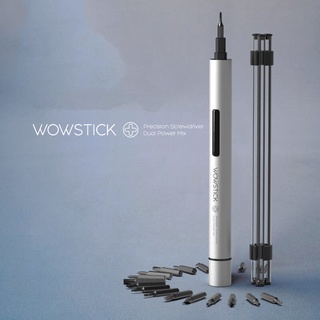 ไขควงไฟฟ้าไร้สาย เซ็ตWowstick Try 1P+ 19 In 1 Electric Screw Driver 19ชิ้น พร้อมหัวเปลี่ยนหลายแบบ อุปกรณ์ช่าง ไขควง SJ1130