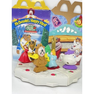 Beauty and the Beast Happy Meal McDonald’s 1998 มือ1 ครบชุด