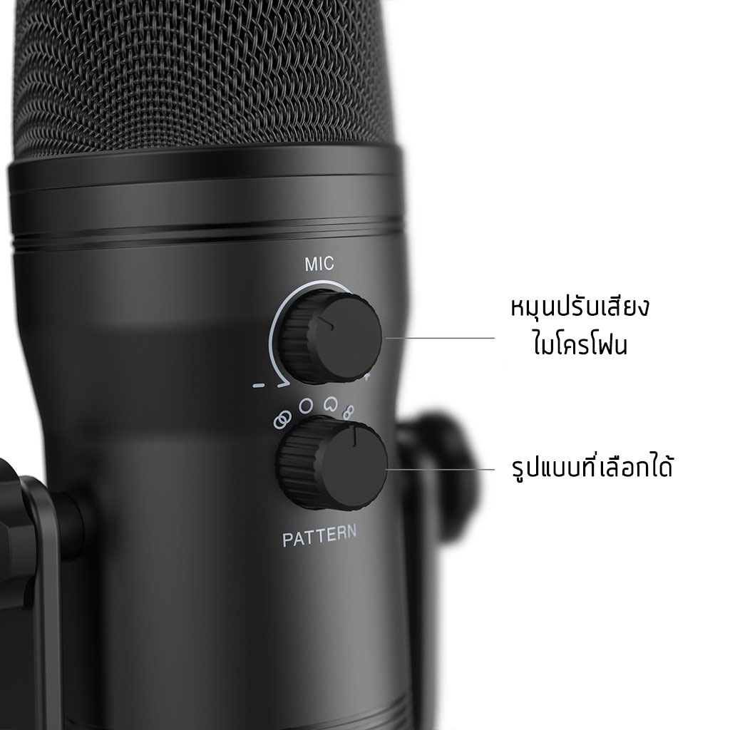 fifine-k690-usb-microphone-ไมโครโฟนusb-ไมโครโฟนบันทึกเสียง-ไมโครโฟนตั้งโต๊ะ-ไมโครโฟนไลฟ์สตรีมมิ่ง