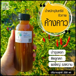 น้ำหมักชีวภาพ จุลินทรีย์ (มูลค้างคาว) ช่วยบำรุงดอก ผลดก ใหญ่ รสหวาน ( 250 ml. )