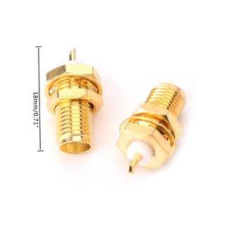 ตัวเชื่อมต่อ SMA-KY RF SMA ตัวเมีย 10 ชิ้น