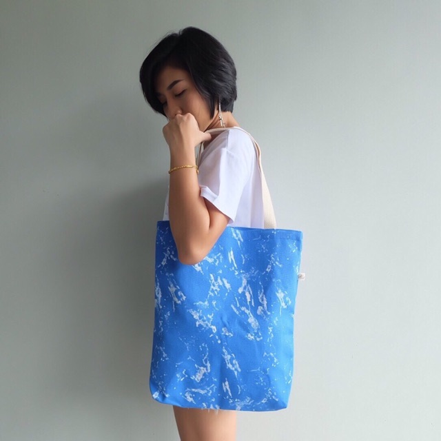กระเป๋าผ้า-canvas-รุ่น-cc-สีฟ้า
