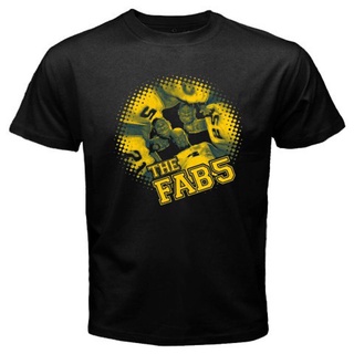 เสื้อยืด พิมพ์ลาย Michigan The Fab Five 1991 Basketball Icon สีดํา สําหรับผู้ชาย