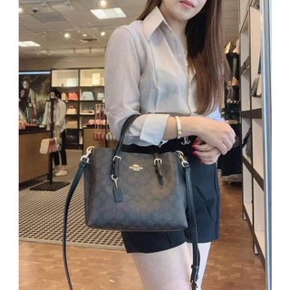 พร้อมส่ง  📌New  Coach Molly  crossbody 10นิ้ว  กระเป๋าสะพาย bag โค้ช