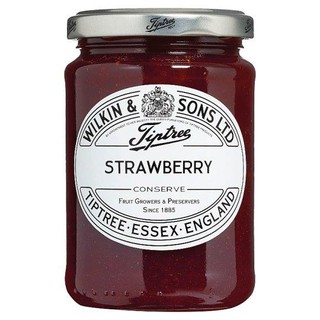 TIPTREE STRAWBERRY PRESERVE 340gm. แยมสตอเบอร์รี่พรีเซิฟ แยมพรีเมี่ยม