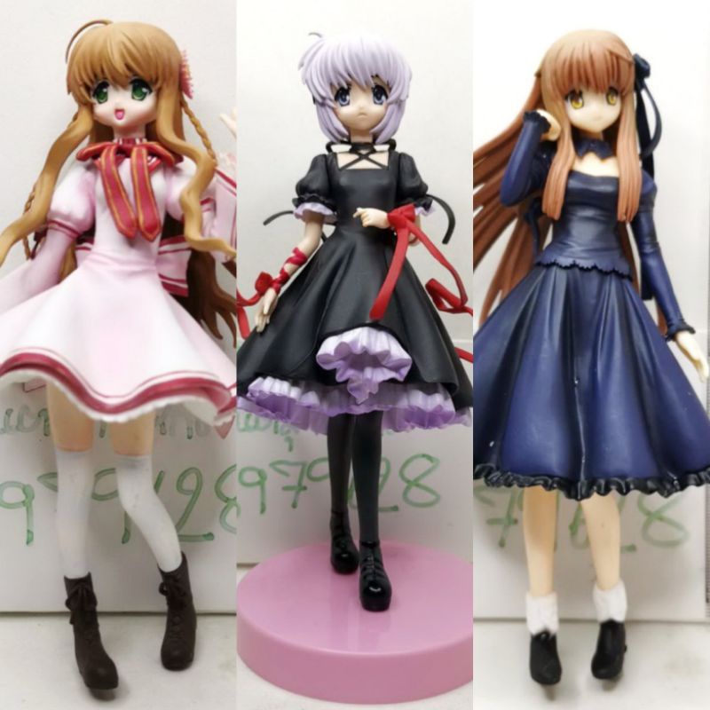 แท้-มือ2ไม่มีฐาน-megahouse-rewrite-high-priestess-akane-senri-pvc-figure-taito-rewrite-heroine-figure