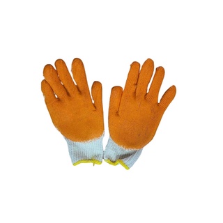ถุงมือเคลือบยางพารา ถุงมืออเนกประสงค์(1ห่อมี 12 คู่)